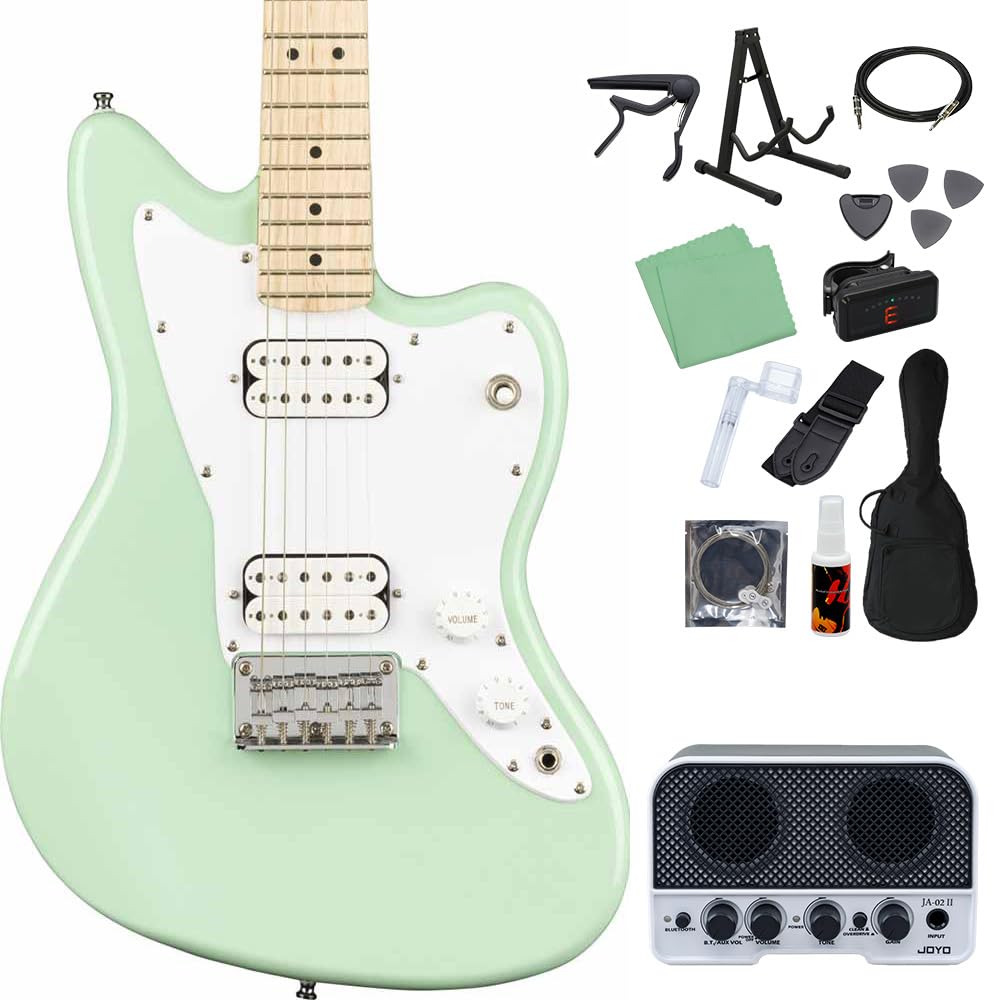Amazon | Squier by Fender Mini Jazzmaster HH Surf Green