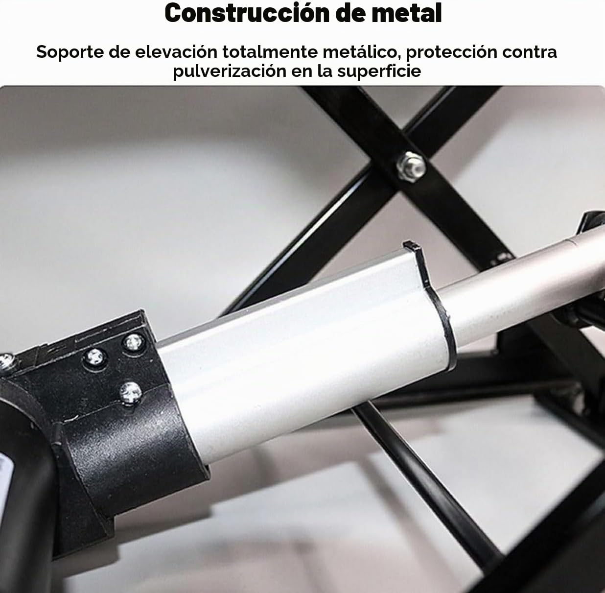 Mesa de elevación de tijera eléctrica - Altura ajustable con doble tijera hidráulica, control remoto inalámbrico para manejo de materiales en almacenes y fábricas