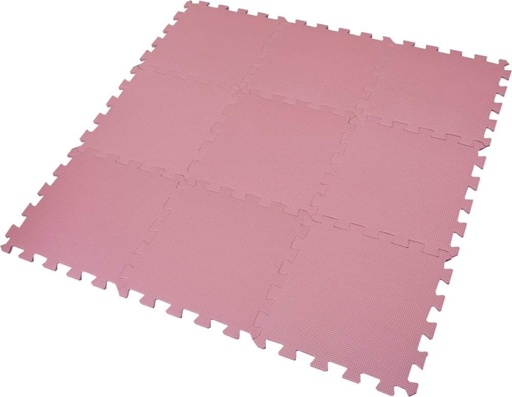 Amazon.co.jp: さるるの部屋 ジョイントマット ピンク色 9枚(32x32cm