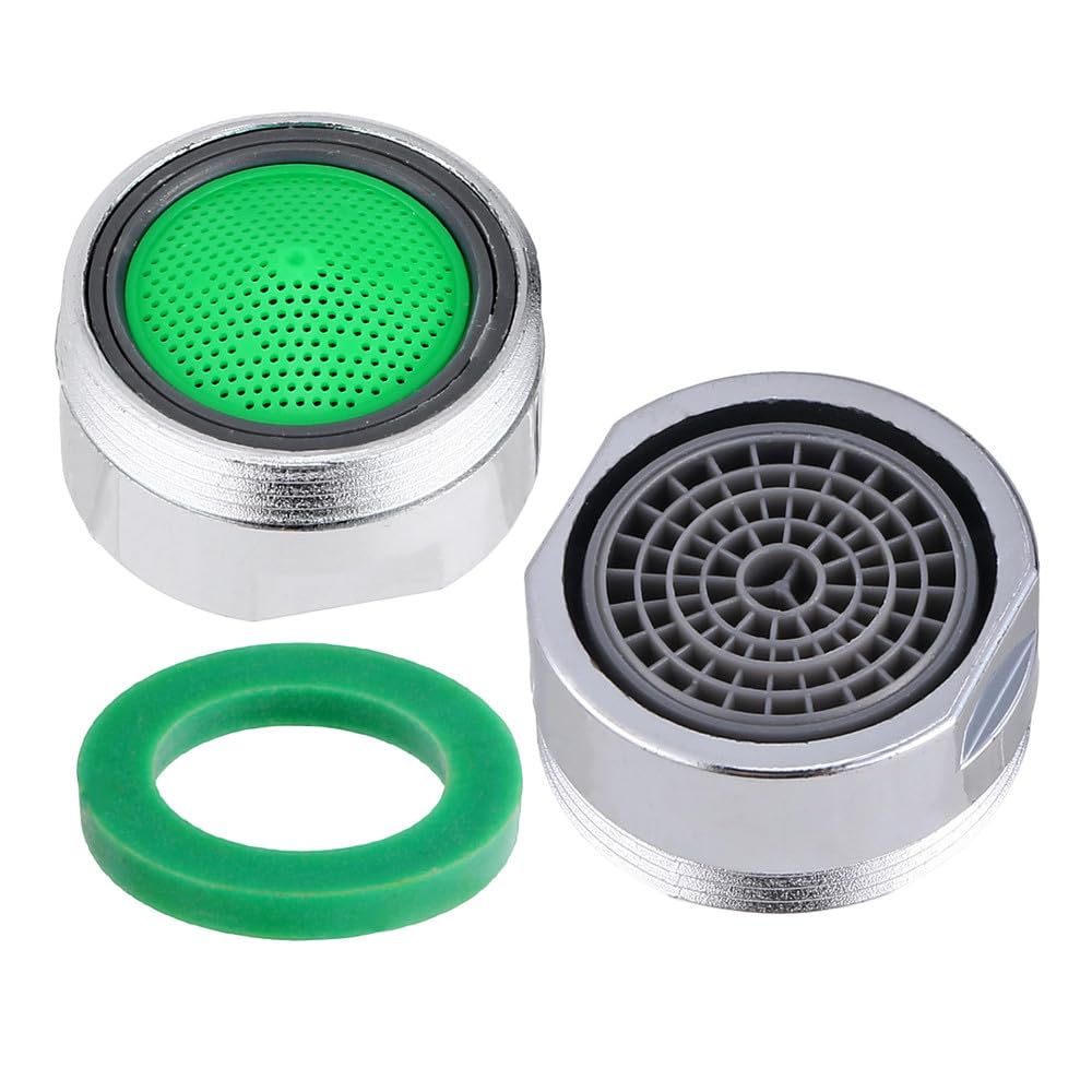 40 szt. 24 mm perlator do kranu kuchennego, filtr siatkowy odporny na zachlapanie, rdzeń oszczędzający wodę, wylot, akcesoria kuchenne, 24 mm plastikowy bąbelek, 40 szt.