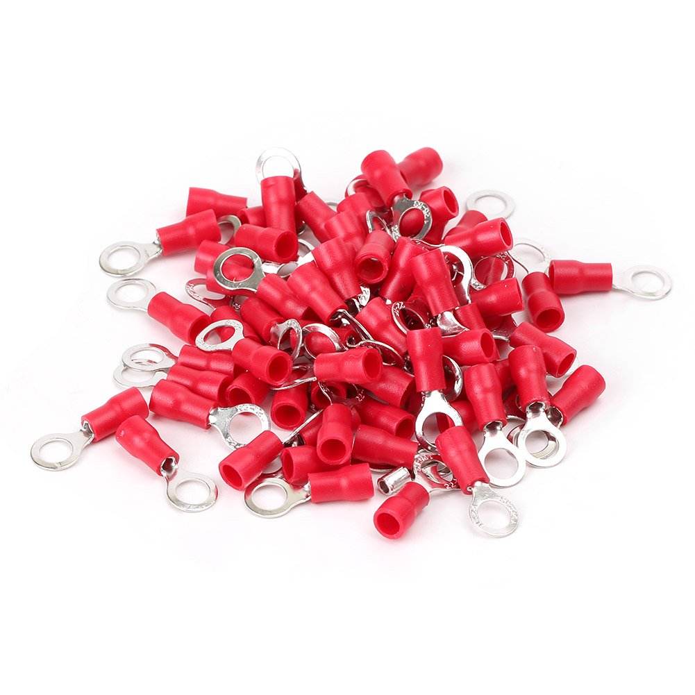 Bacar Kit de cosses à sertir assorties pour l'automobile, 1200 pièces de connecteurs électriques avec assortiment de 18 tailles de bornes assorties.