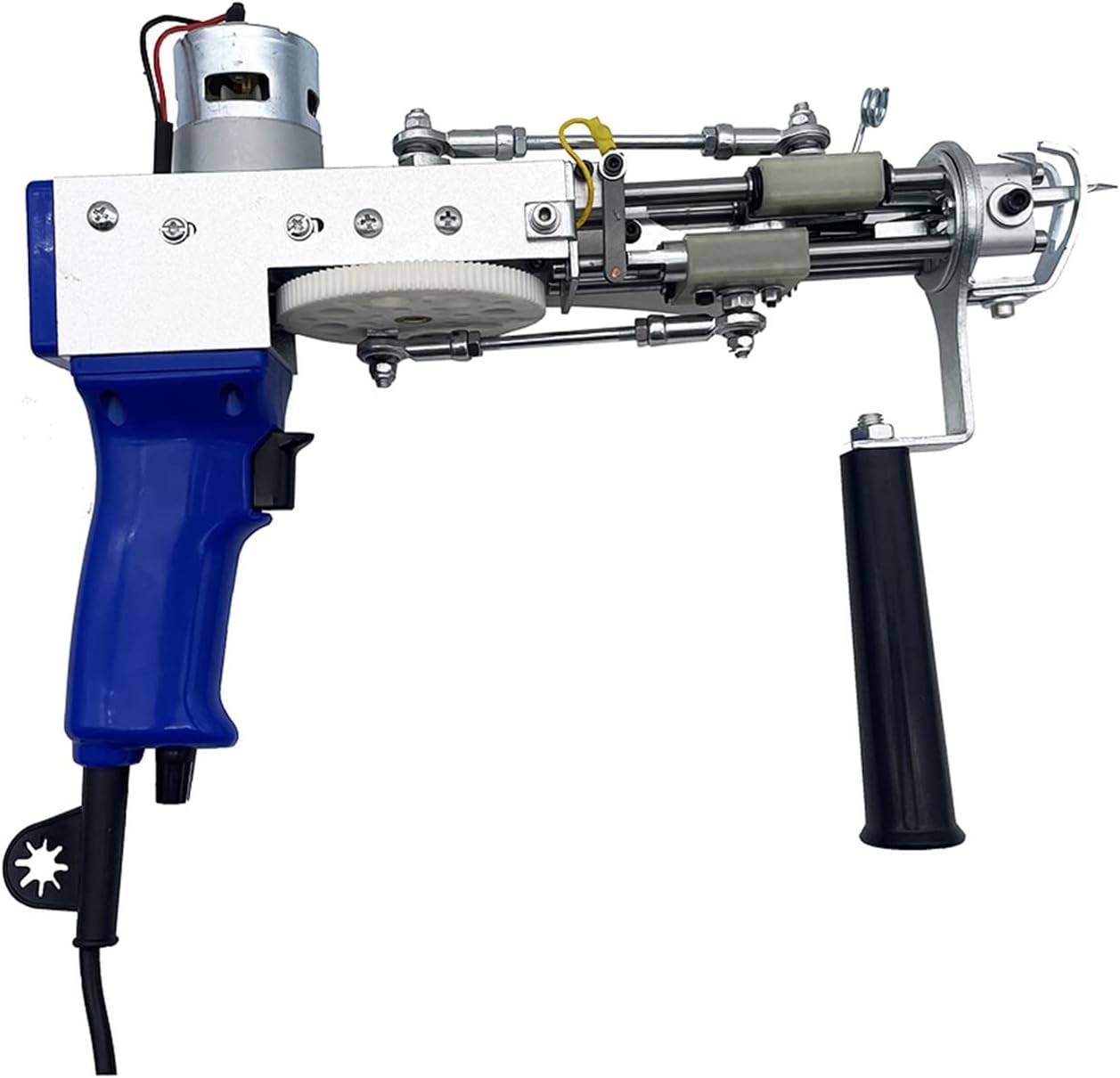 2 in 1 Tufting Gun Electric Carpet Hand-held Adjustable Weaving Flocking Machines Machine Loom Tools,Practicality