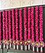 Artificial Genda with Gota Chudi, Beads String for Home Decoration,Janmastmi Decoration & All Festival Decor (Multicolor) (Pack of 2)