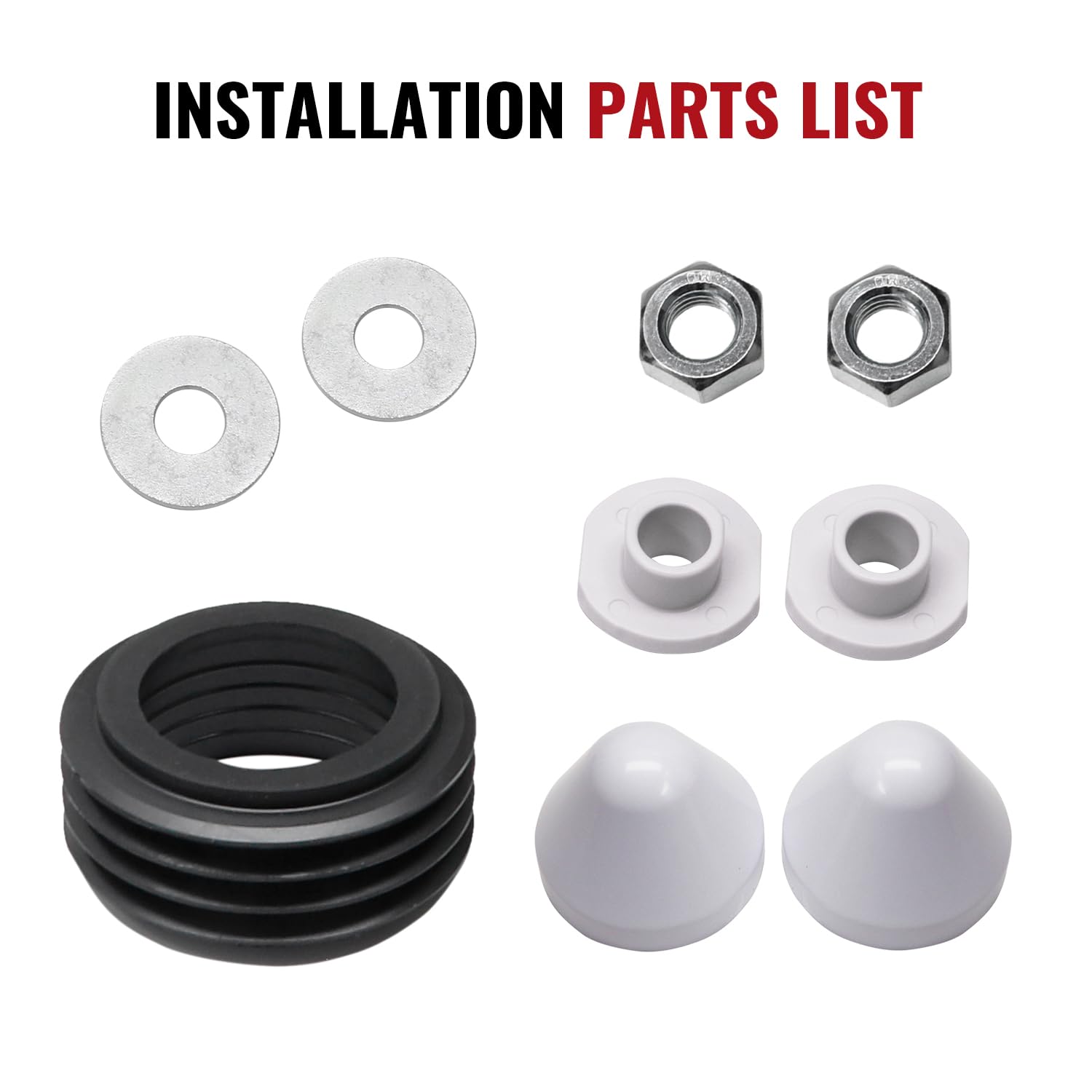 HDPE Anschluss-Set für Geberit Wand-WC | Wand-WC Montageset