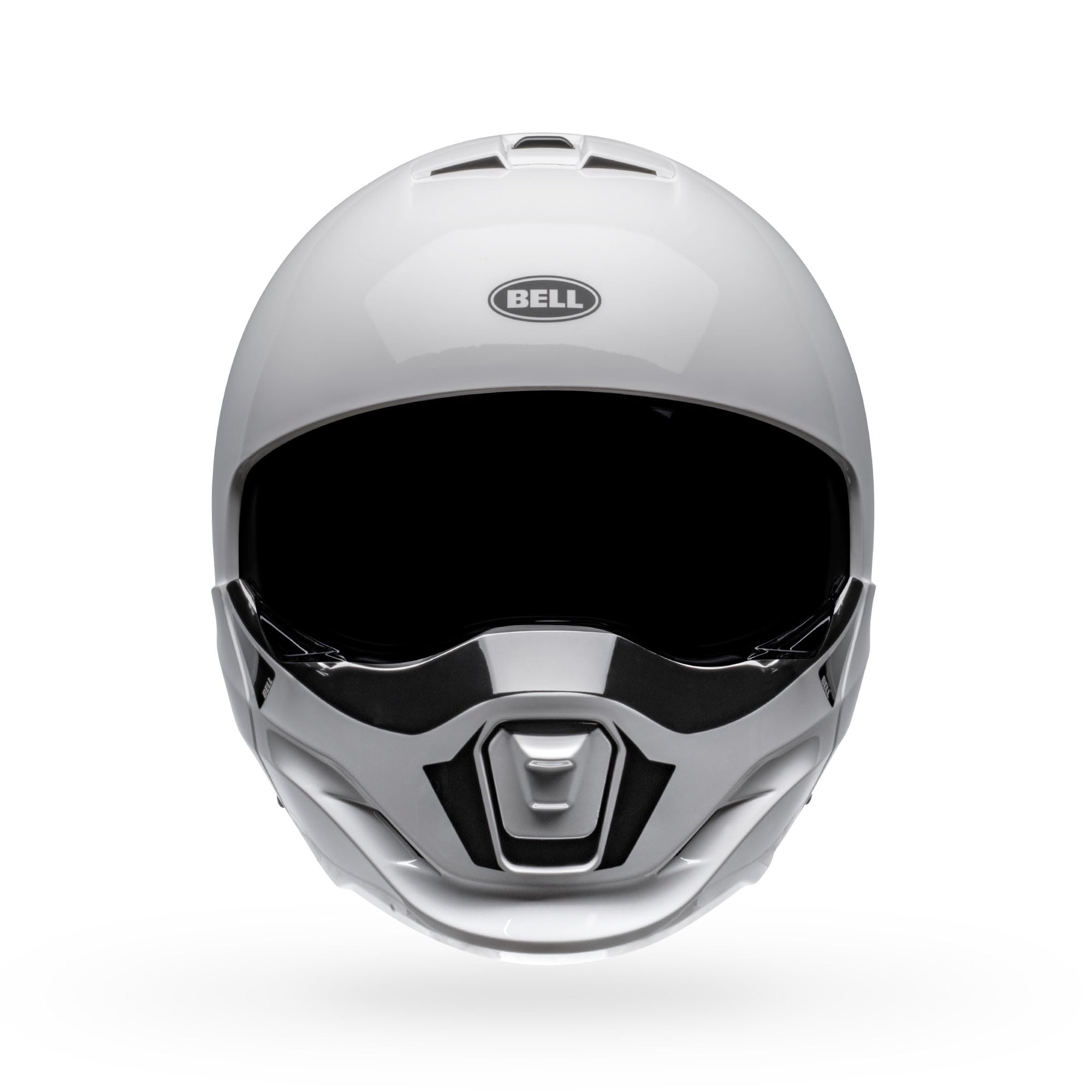 BELL Broozer - Casco (Duplet blanco brillante, grande)