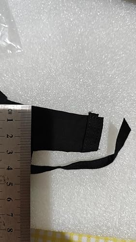 Miniatura 6 de BOSWON Capa de escala 112 Modelo de gabardina con cable de tela negra para 6 "(sin figura)