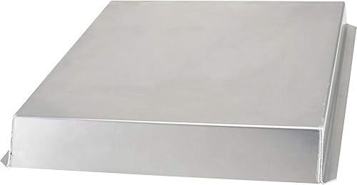 Miniatura 3 de Speedway Motors Kit de cubierta de ventilador de aluminio, collar ajustable que se adapta a diámetros de ventilador de 15 a 20 pulgadas, para autos