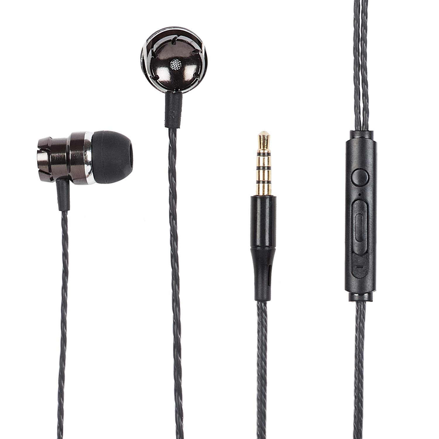 Egate Eardrum 9 in Ear High Bass Headphone with in line mic & Control