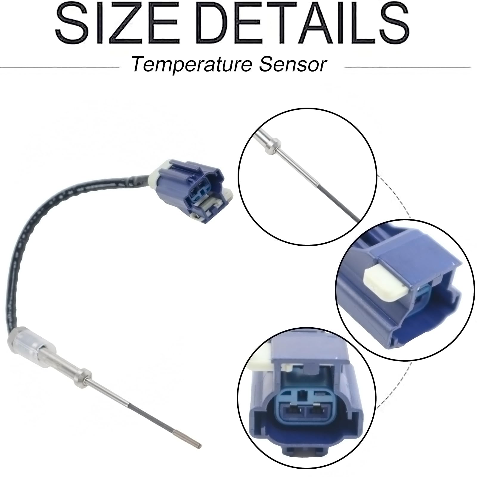 2872468 Sensor de Temperatura de Gases de Escape (EGT) para Motores diésel Cummins, Modelos ISM e ISX
