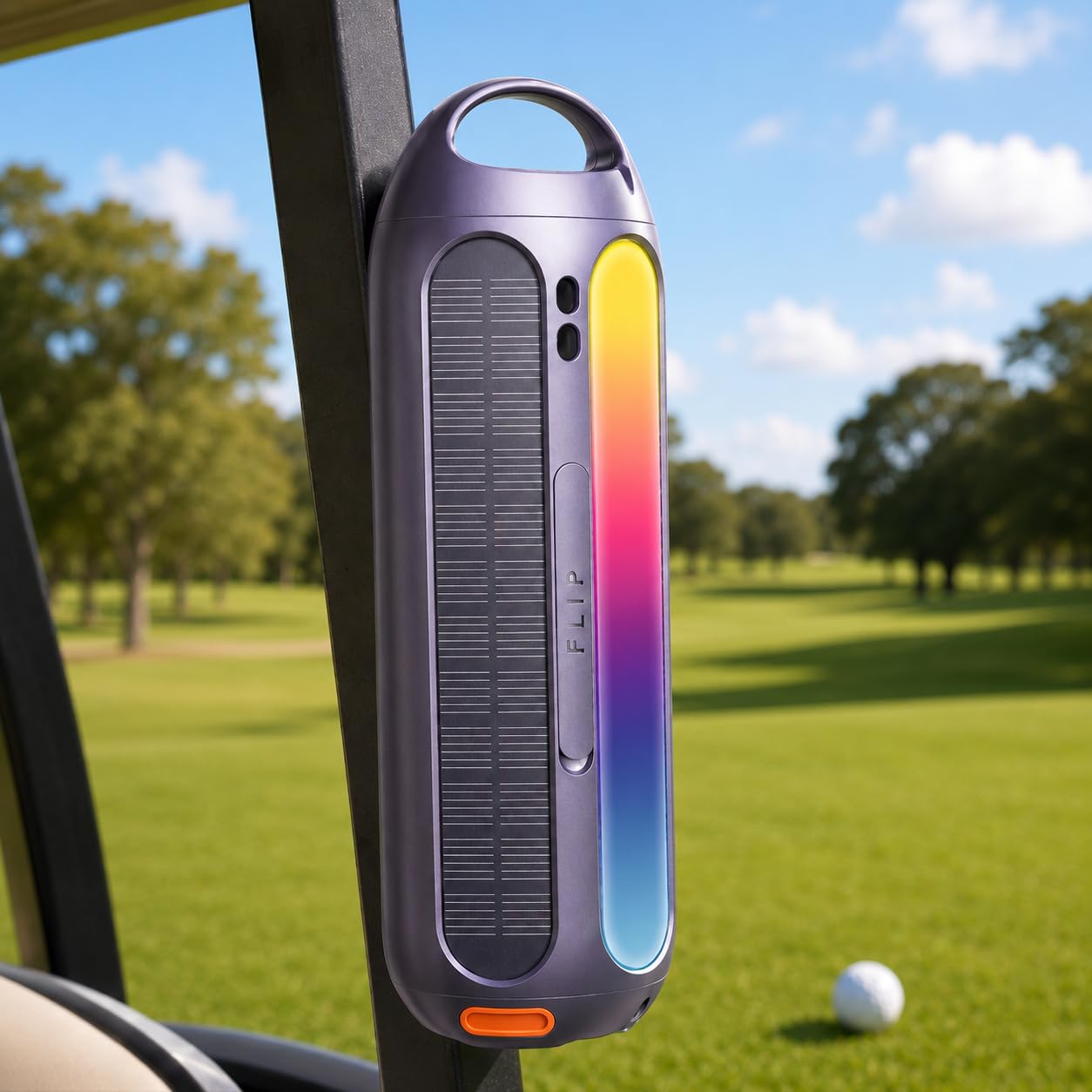 Amazon.com: CYBORIS Solar Power Magnetic Golf Bluetooth Speaker