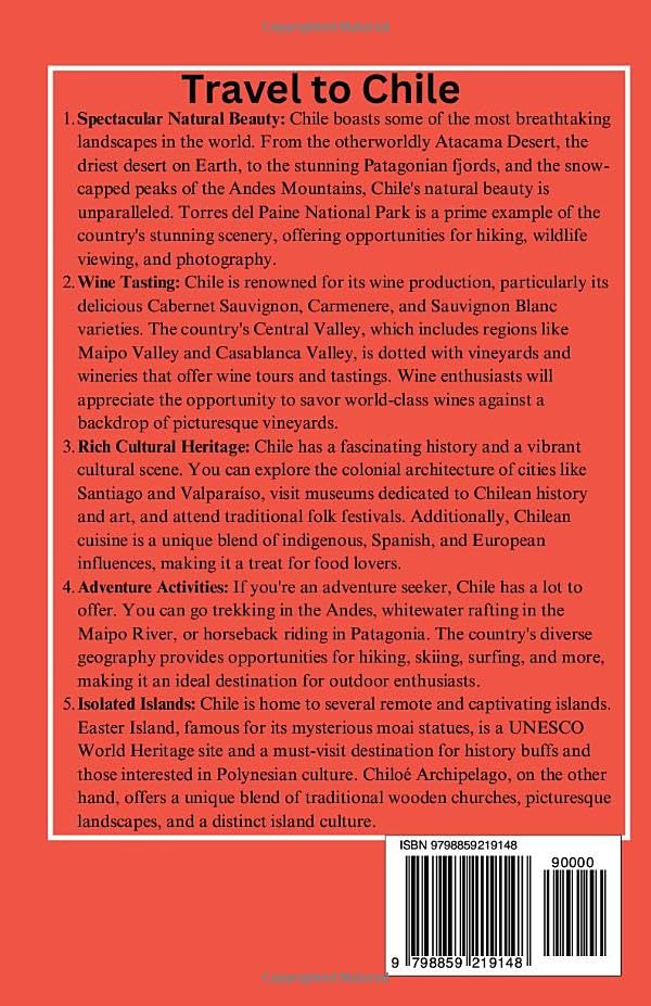 Miniatura 2 de Top 10 Chile Travel Guide 2023 A Comprehensive Guide to South America's Amazing Hidden Gem