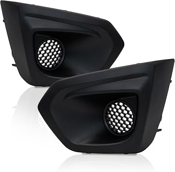 VPIMOZO Fog light Cover Front Bumper Compatible with 12-14 2012 2013 2014 Subaru Impreza Matte Black Replacement Fog Light Bezel Driver&Passenger Side Not Fit WRX Models