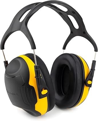 EARMOR C06 Ear Muffs for Noise Reduction, 34dB SNR Noise Cancelling Adjustable Hearing Protection for Kids Adults Monster Jam
