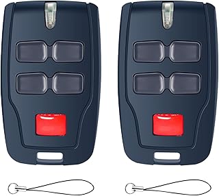 Télécommandes 4 Canaux 433.92 MHz – Compatible avec systèmes de porte de garage de chez BFT MITTO B RCB04 R1 / RCB02 / Cool C4 – Remplacement idéal (2)