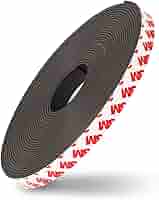 Nastro Magnetico Adesivo 5m X 15mm - Forte Adesivo 3M Per Lavagne, Zanzariere E Progetti Fai Da Te