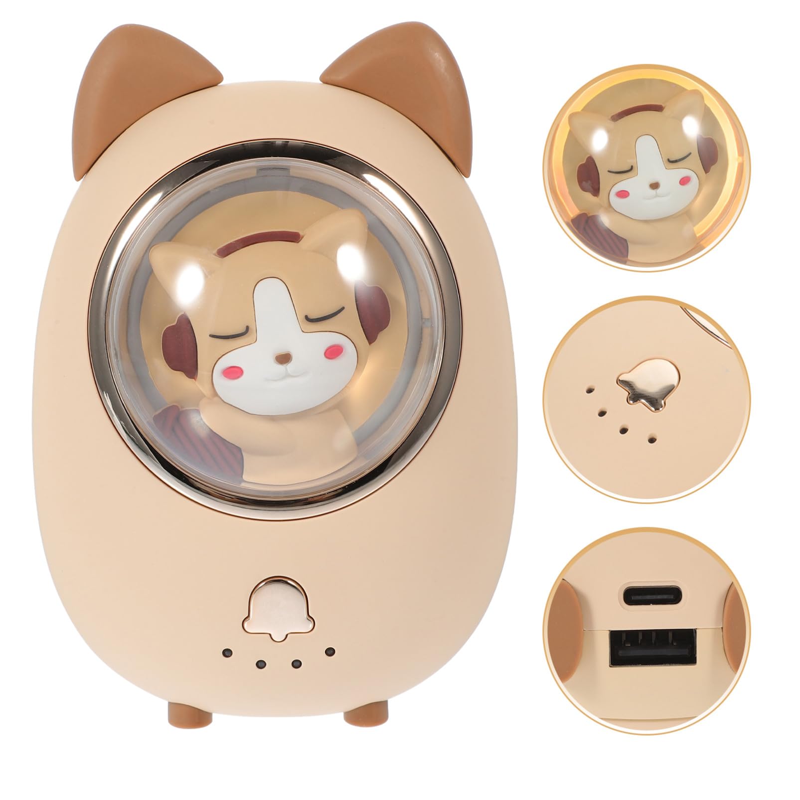 BESPORTBLE Lot De 4 Chauffe-Mains Portables Et Réutilisables avec Batterie De Capacité pour Temps Froid
