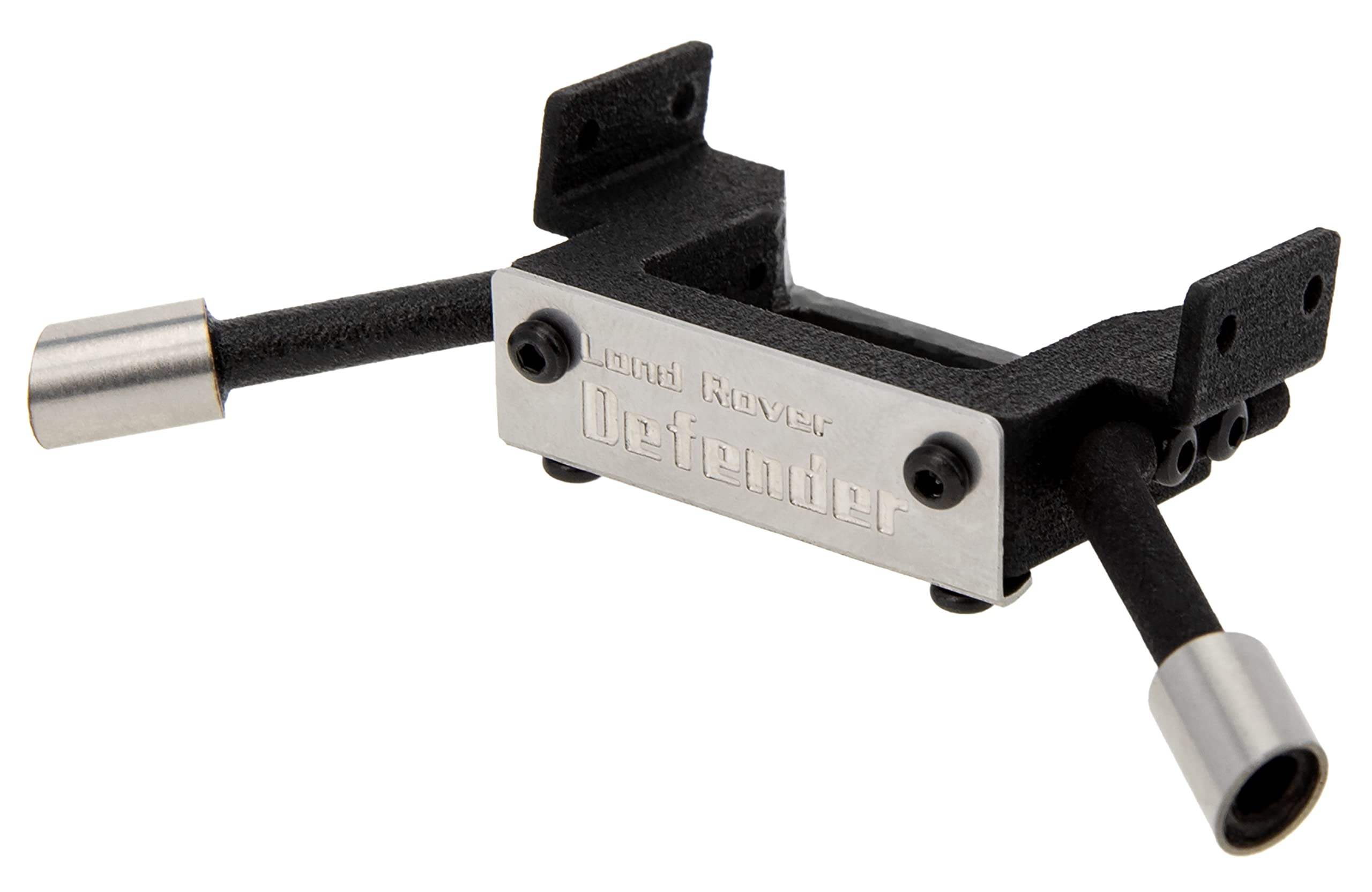 MEUS RACING TRX4M Tailpipe Exhaust Pipe for TRX4M Defender 1/18 RC Crawler Car(Land Rover Logo)