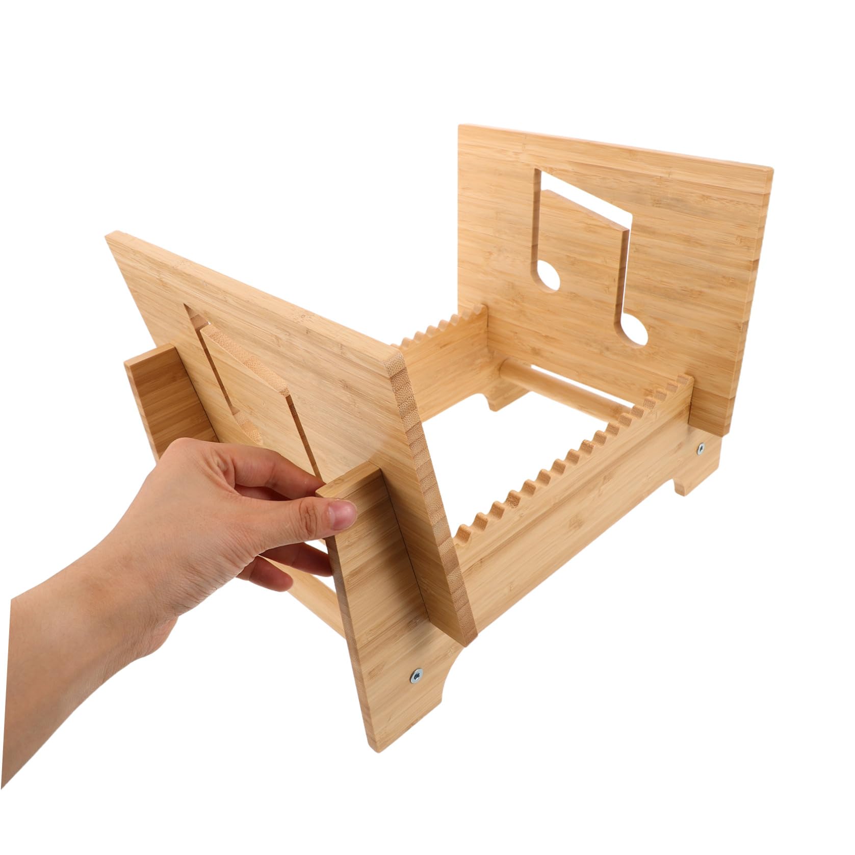 NUOBESTY Porta Dischi in Legno per Vinili Mobile Organizer per Collezione con Design Classico e Robusto per Soggiorno o Studio