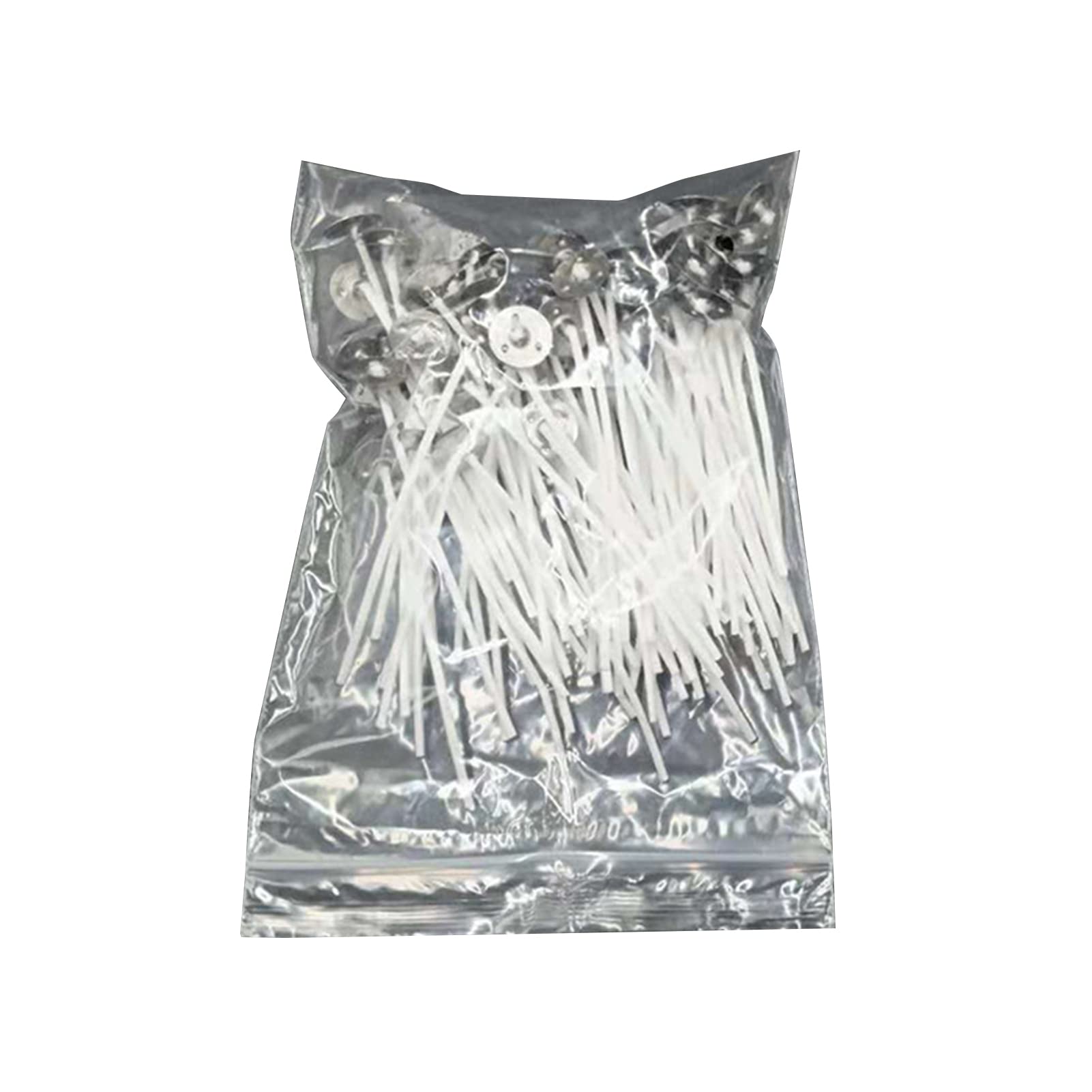 SANWOOD 100Pcs 8-20cm Lampwick Safe Low Smoke Cotton Woven Wax Core for Party DIY Crafts 8 cm