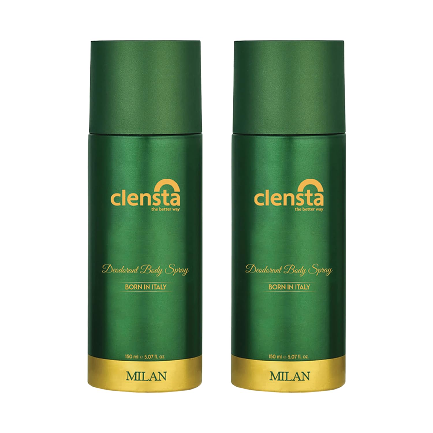 Clensta Milan Deodorant for Men 150ml Pack of 2 Body Spray Long Lasting | All Day Freshness | Born in Italy-picture-40