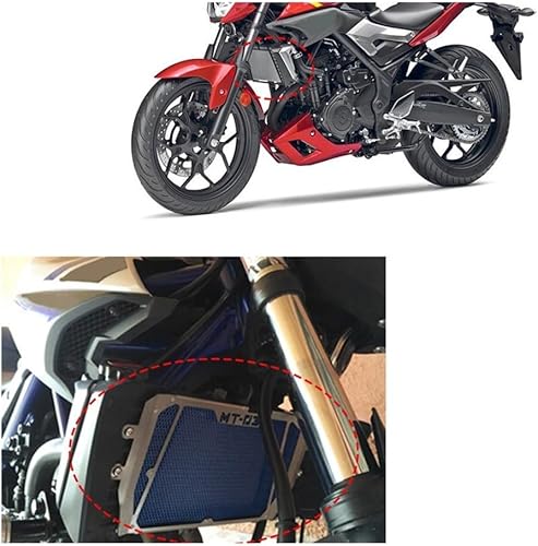 Miniatura 7 de Radiator Grille Guard Motorcycle Radiator Grille Guard Protection Cover Radiator Cover For Ya&maha MT-03 MT03 MT 03 2015 2016 2017 2018 2019 2020
