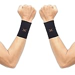 THX4COPPER Compression Wrist Sleeve - Copper Infused Wrist Support for Men &Women-Improve Circulation and Recovery(1 Pair)