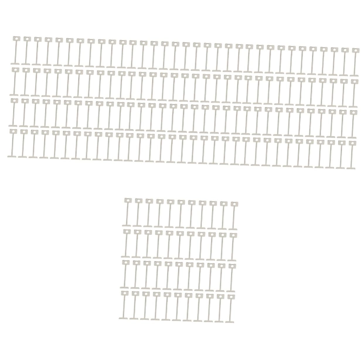 Gadpiparty 800pièces Entretoises De Carrelage Acier Réutilisables Aiguilles De Nivellement Pour Tuiles Outil Pratique Pour Installation De Carrelage Toutes