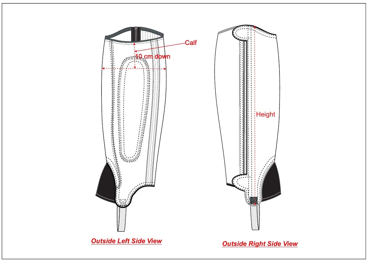 TuffRider Childs Micro Touch Half Chaps XL Black