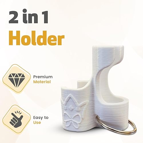 Miniatura 2 de BFP Stanley Cup - Llavero para vaso de 40 onzas, soporte para bálsamo labial, accesorios Stanley para vaso de 40 onzas, (copa Stanley no incluida)