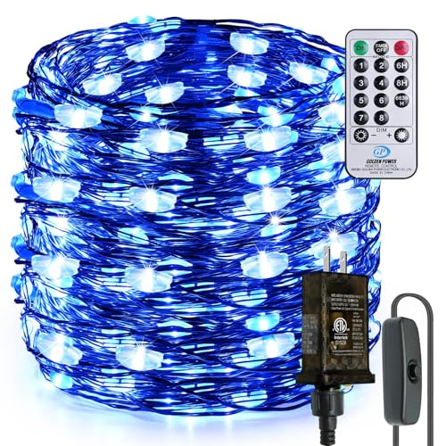 Zaecany Led String Lights 99Ft 300 Leds Fairy String Lights For Bedroom, Patio, Indoor/Outdoor Waterproof Copper String Lights For Birthday, Wedding, Party Plug In Fairy Lights Ul Listed