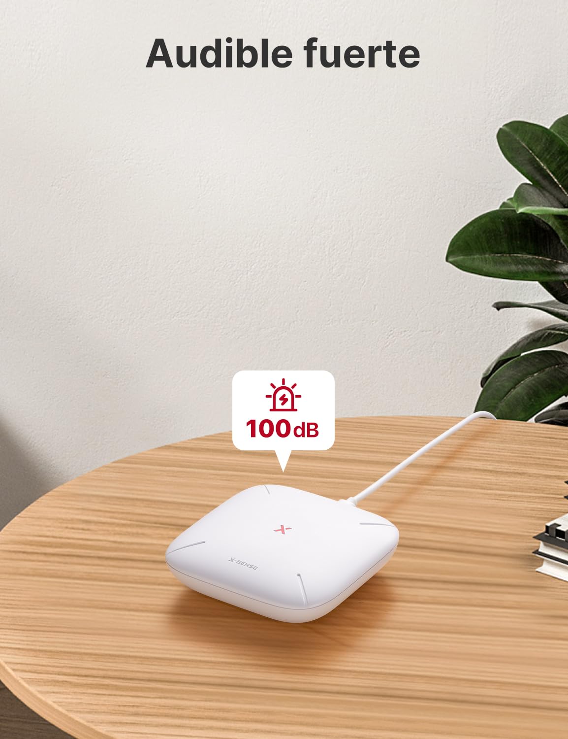X-Sense Estación Base para X-Sense Home Security Casa Inteligente, Hub Compacto de Sistema de Alarma, Requiere Wi-Fi 2.4 GHz, Botón de Silencio/Vinculación 2 en 1, SBS50 | Hub compacto para monitoreo y control remoto; botón 2 en 1 para silenciar y emparej