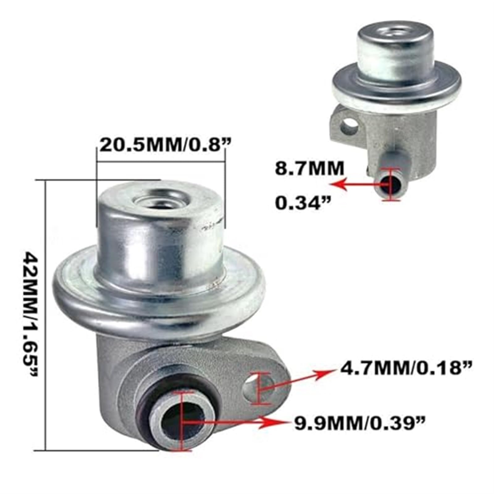 Wivplex Regolatore di pressione della pompa del carburante, for Triumph, for Bonneville T100 for Daytona for Rocket Classic T1240850 T1240421 T1241093 955i 600 650 Controllo della pressione del carbur