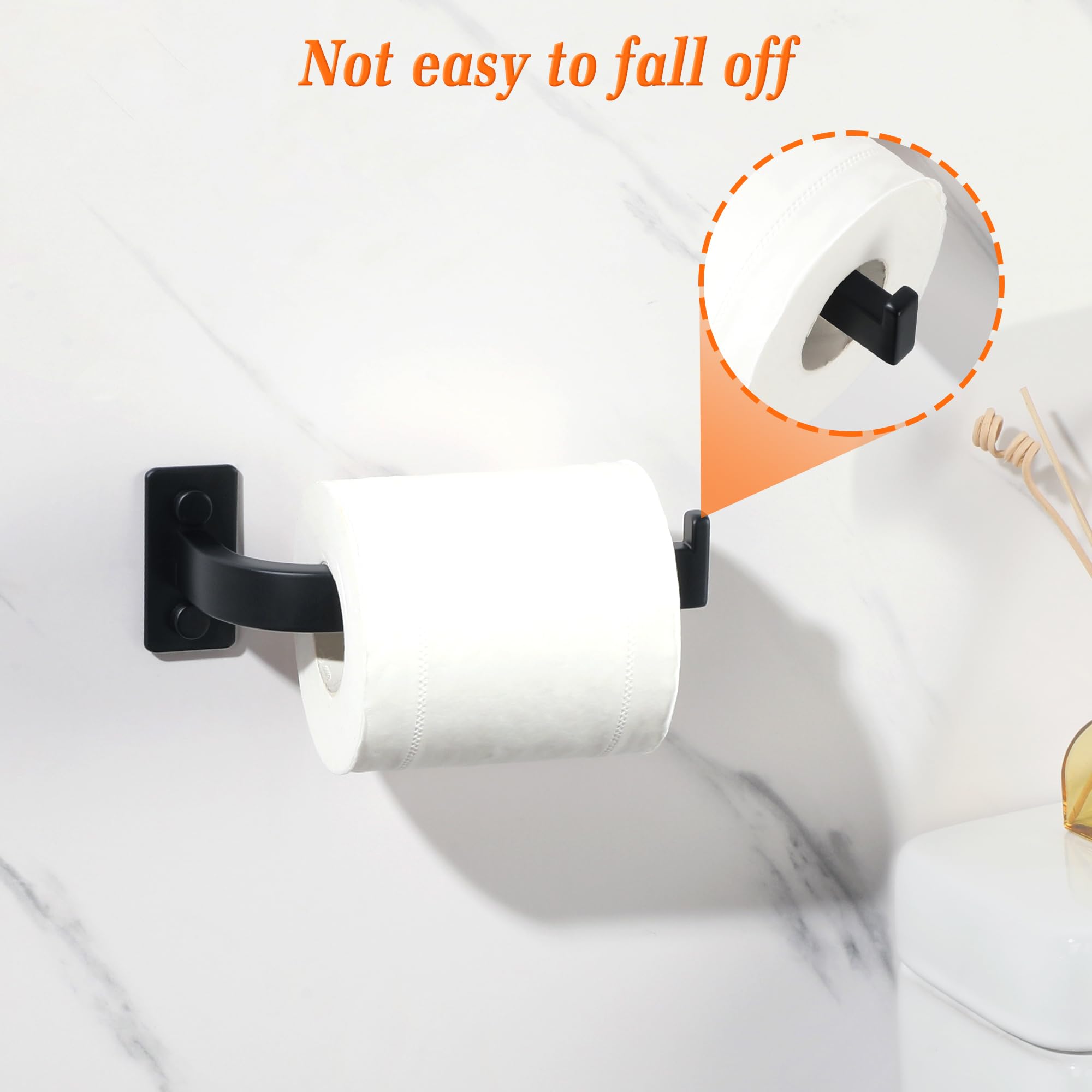 Porte-papier Toilette Mural Avec Vis, Convient Pour Salle De Bain Et Cuisine, En Acier Inoxydable Brosse 95912949