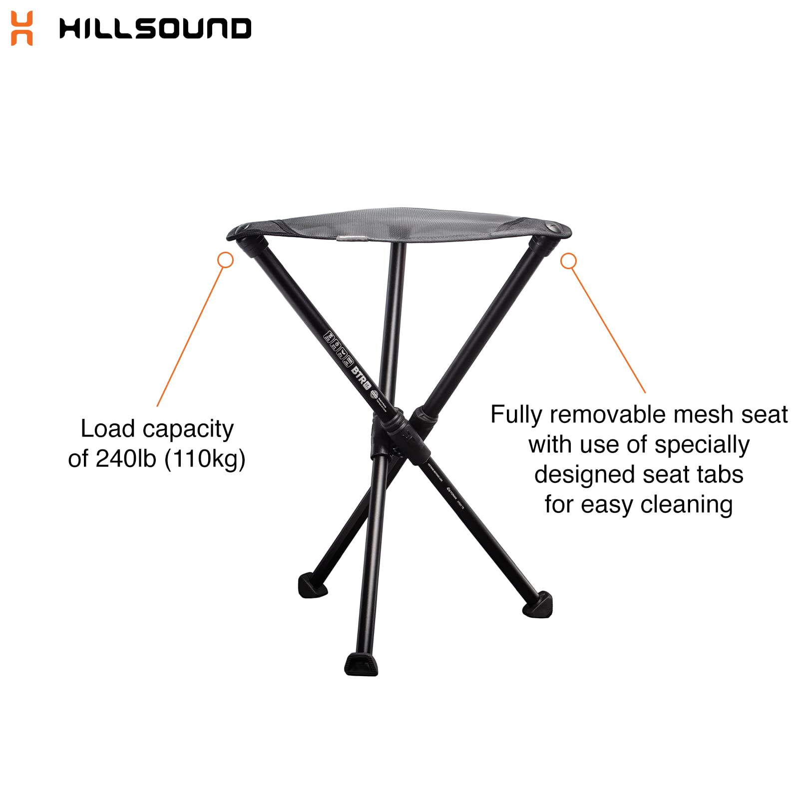 Amazon.com: Hillsound BTR Stool for Ultralight Backpacking