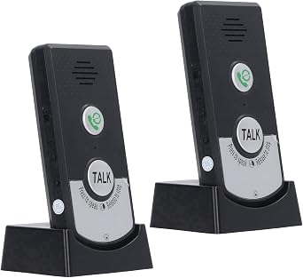 2 Way Voice Intercom, Wireless Intercomunicador Intercomunicador,Super Long Range Wireless Intercomunicador Intercom Doorbell System Unit