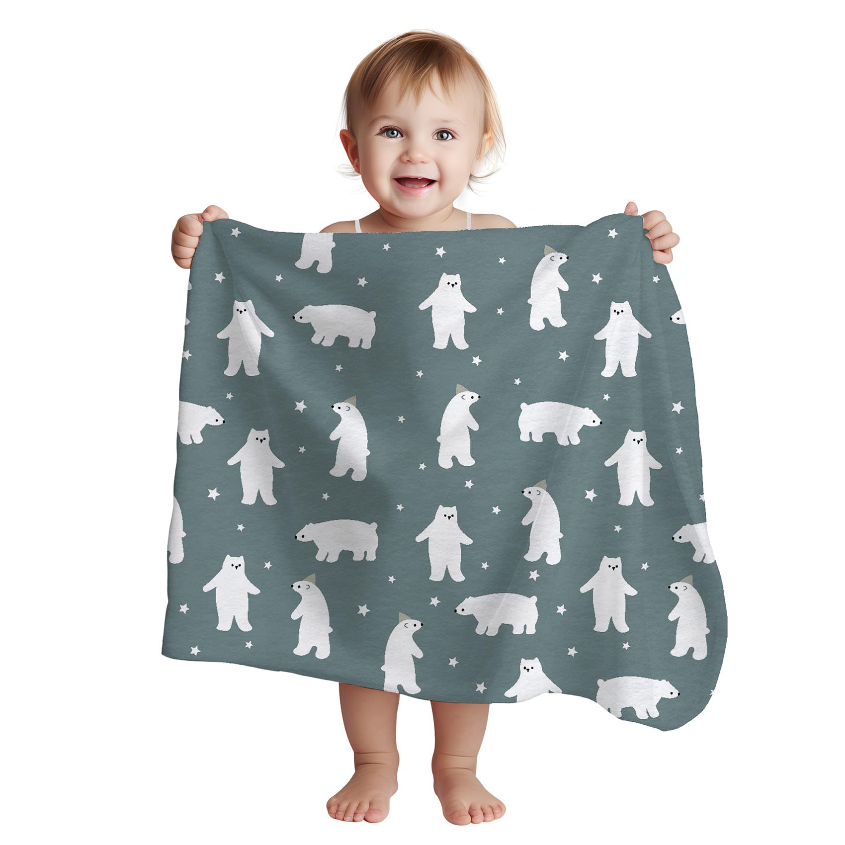 Soft Baby Blanket - Ice Cream Print -29