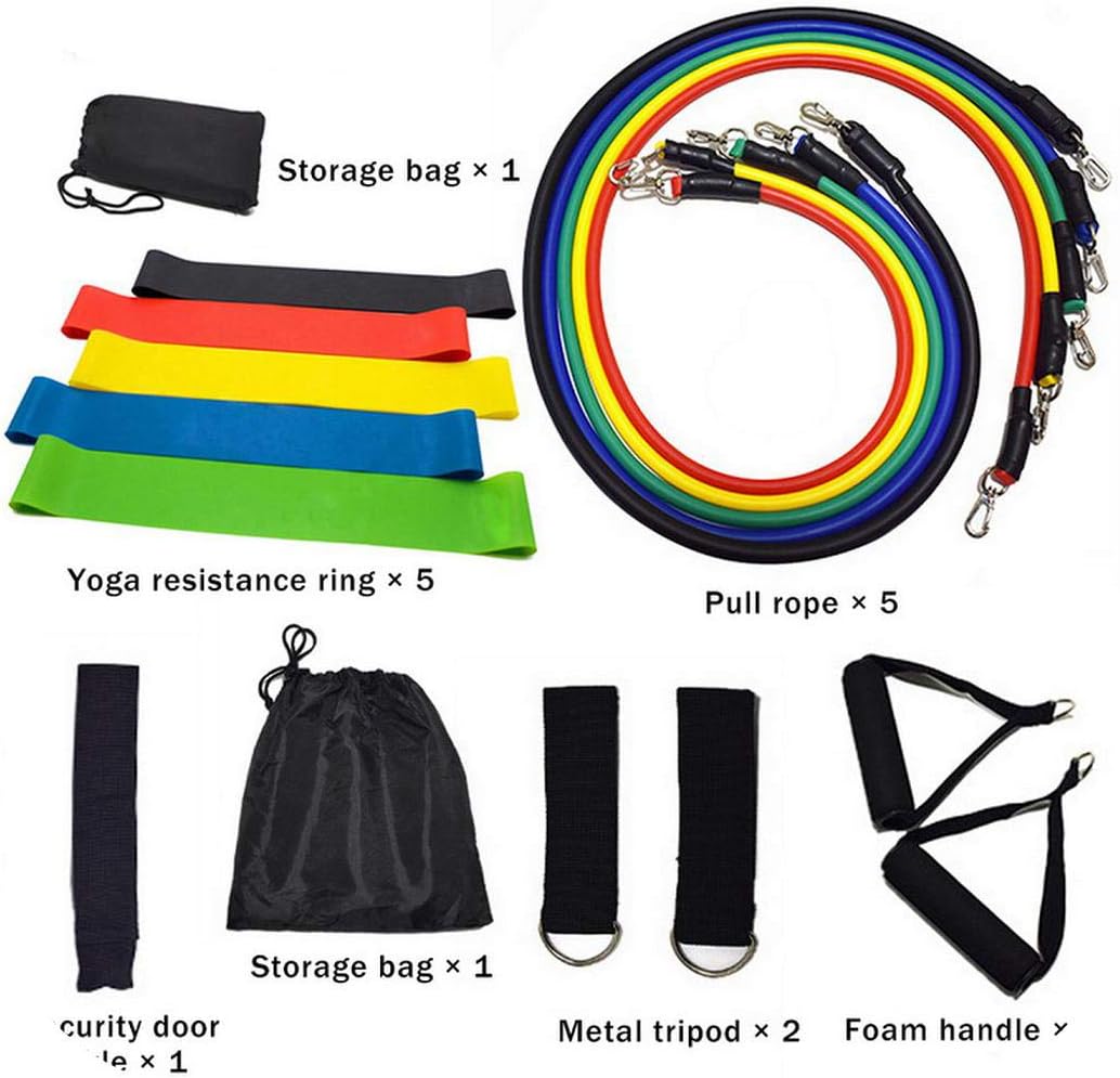 Lovely Girl Resistance Bands Heavy Duty Set 11PC/Set up
