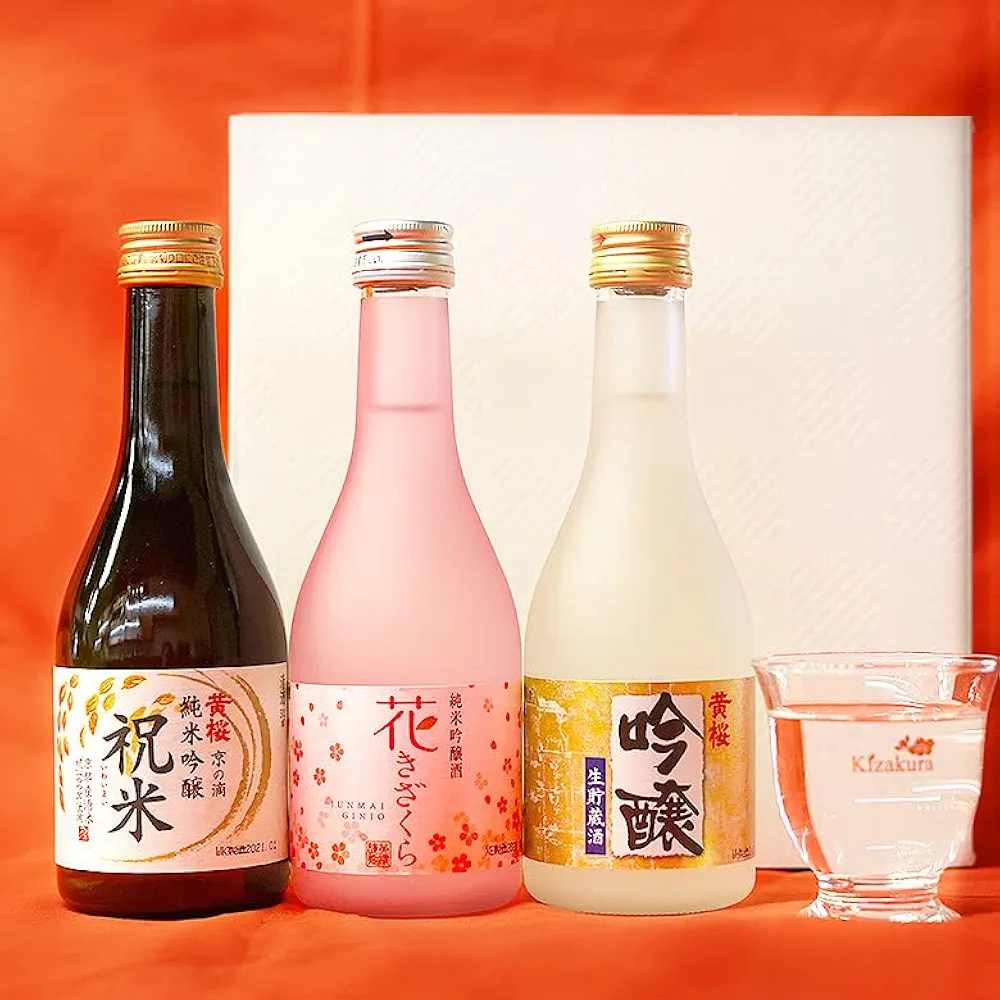 a*e様 いろんなお酒　33本セット！ Amazon.co.jp: 日本酒 飲み比べ 黄桜公式 はんなりセット 300ml