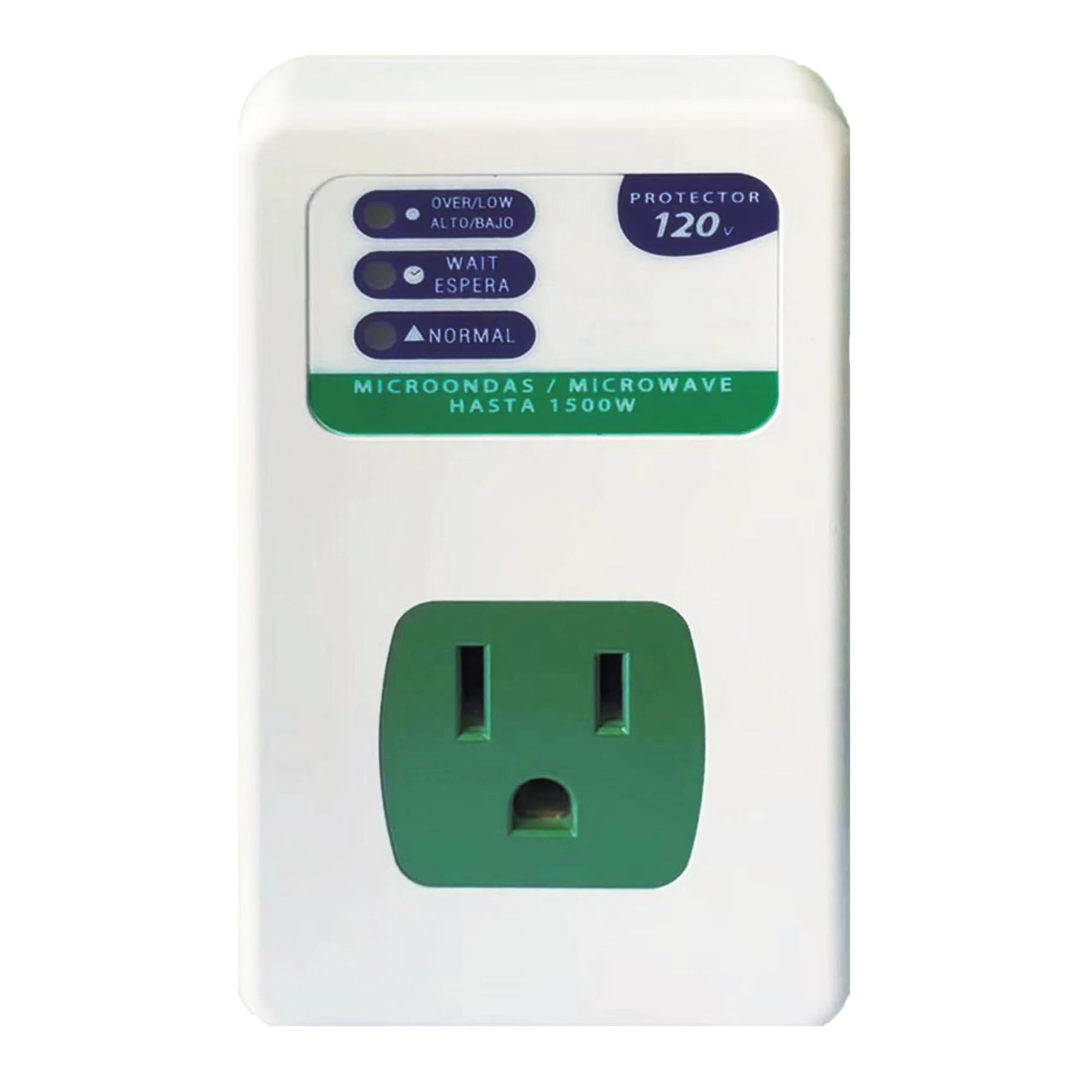 Emerand Electronic Voltage Protector(Surge Protector) Household Appliance Voltage Protection OverVoltage and UnderVoltage Protection Socket Surge Protector for Refrigerator E39-120V