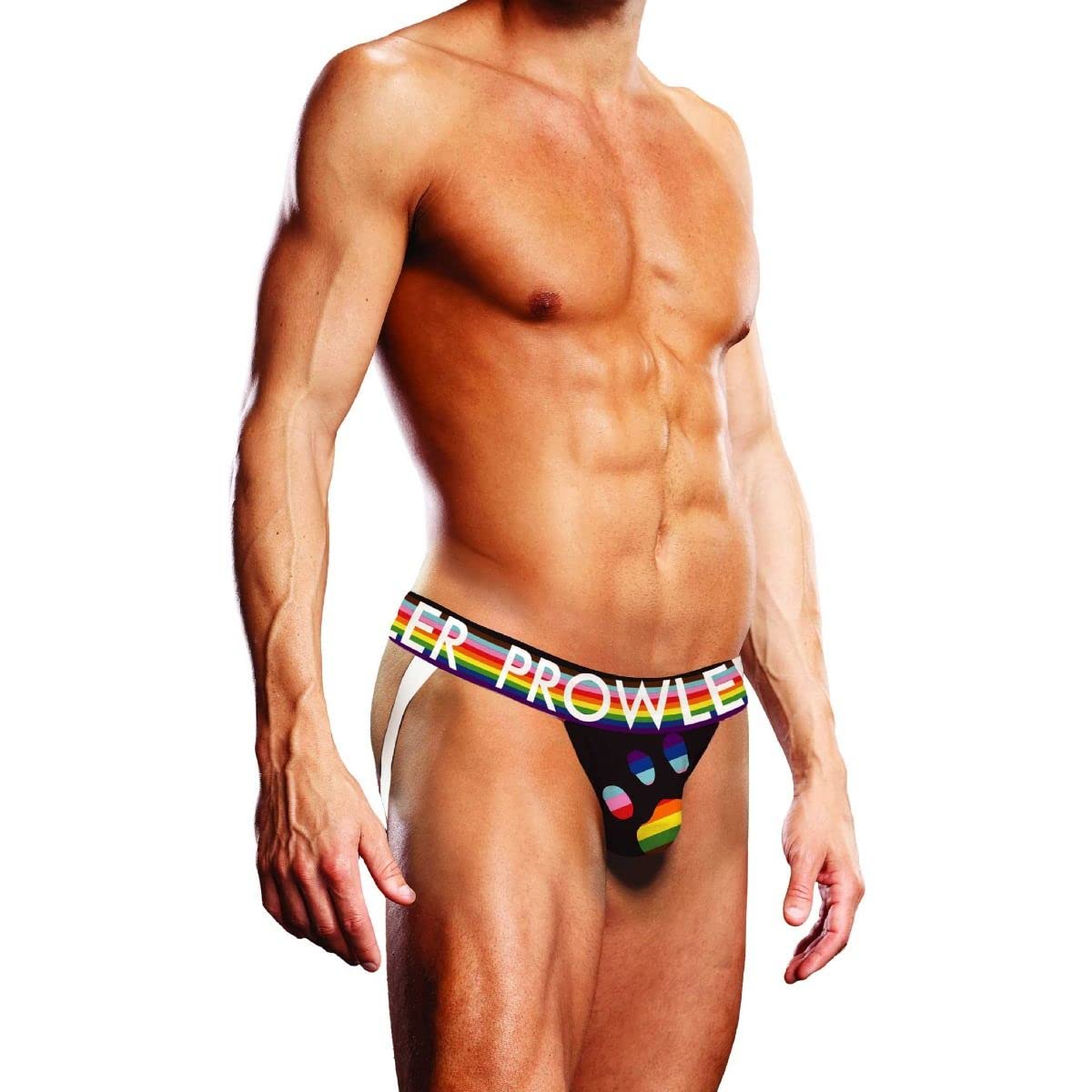 Prowler Black Oversized Paw Jock XL - UK Waist Size - 34" - 38" - One Count