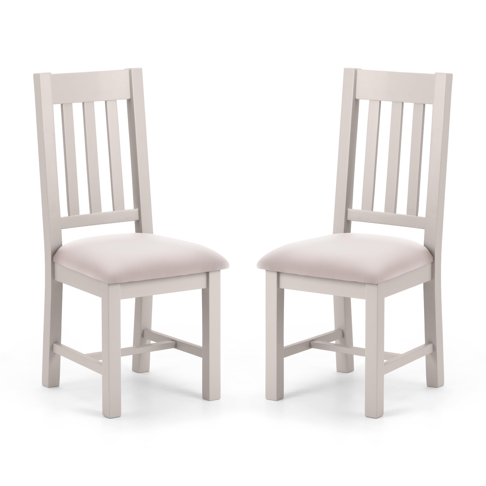 Julian Bowen Grey Wood Richmond Dining Chairs Set of 2