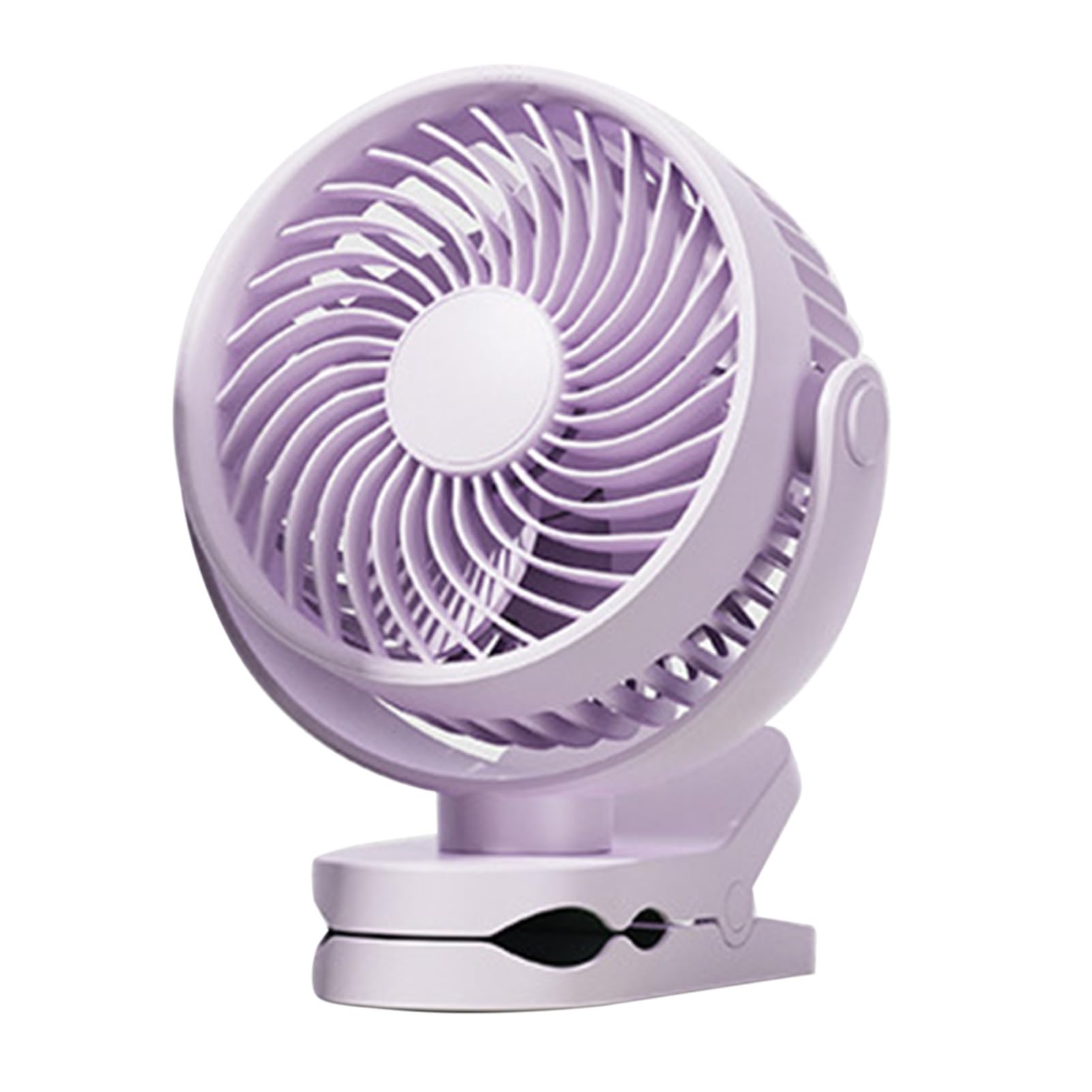 Ventilador Tosuny recargable por USB, modelo portátil con clip para hogar y oficina