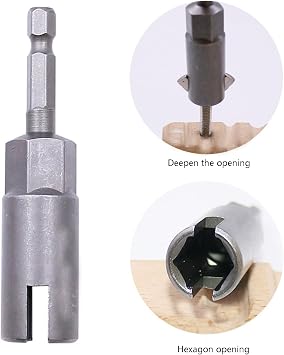 Power Wing Nut Driver Bit Set,1/4 Inch Hex Shank Bolt Removal Tool,screw Hook Driver,hex Bit Socket Bolt Nut Driver Bit Set,power Wing Nut Driver Socket,wing Nut Spanner,wing Nut Removal Tool