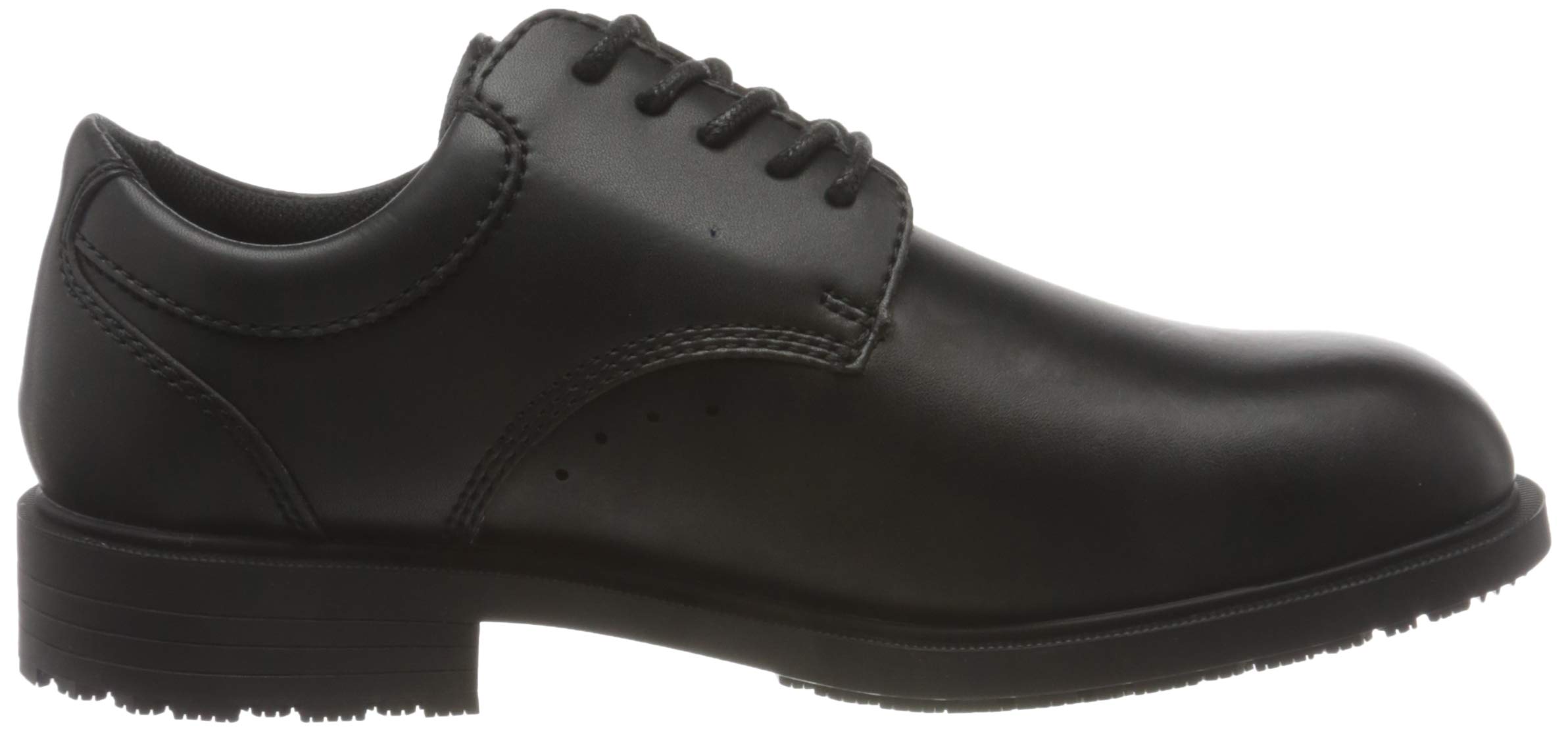 Zapatos negros 20321-38/5 CAMBRIDGE III de Shoes for Crews, con puntera de acero, para hombre, número 38, Negro | OB E SR - Zapatos de trabajo cómodos con plantilla acolchada antideslizante