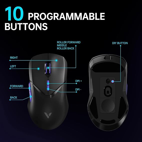 Rapoo VT9PRO 4K WIRED/WIRELESS GAMING MOUSE
