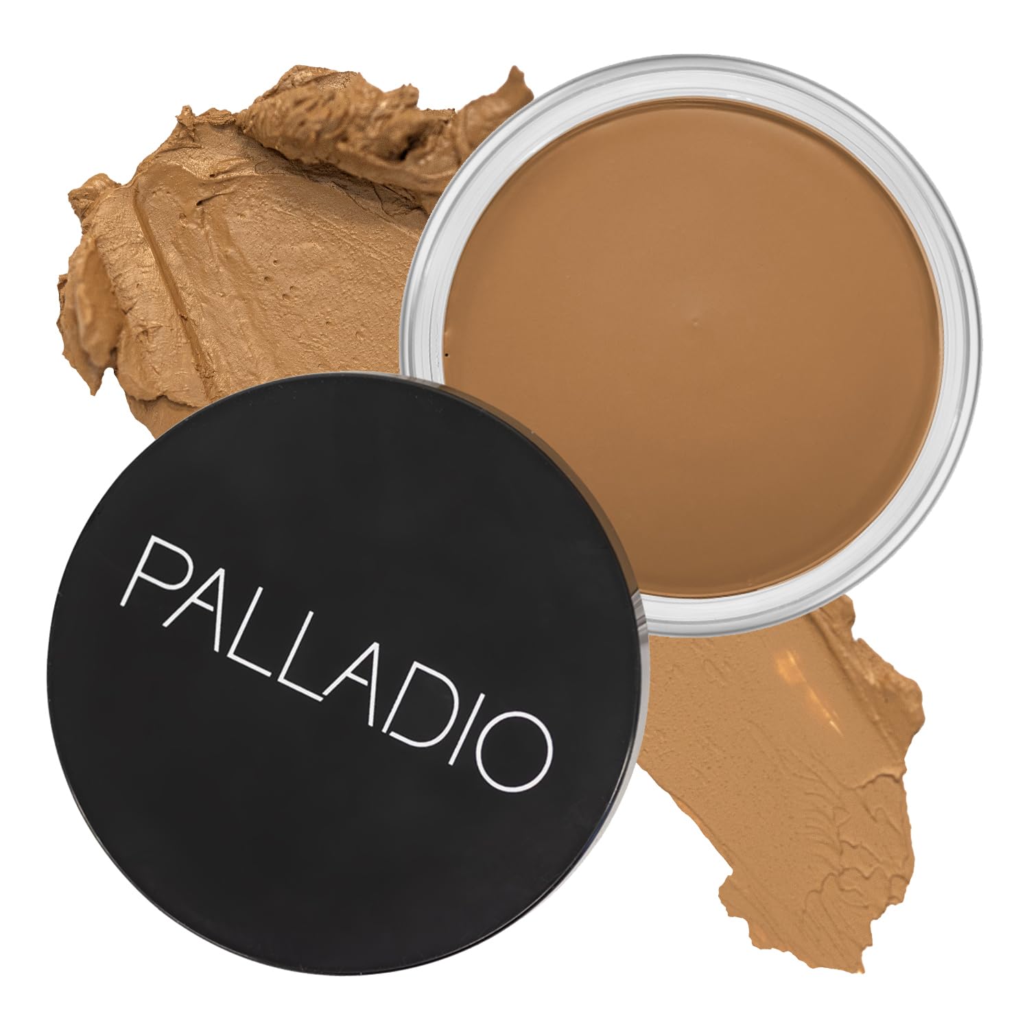 PalladioCream Bronzer for Face & Skin, Creates a Sun Kissed Glow, Infused with Aloe & Cocoa Butter, Buildable Coverage, Vegan Formula, Cruelty Free, Suitable for All Skin Types, (Cinnamon Spice)