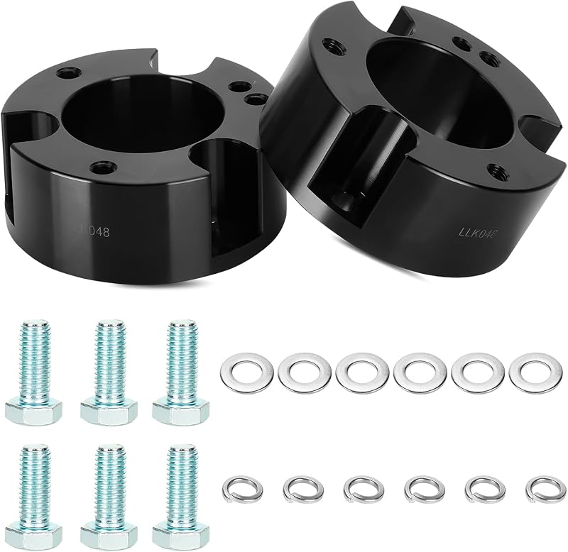 Kit de nivelamento dianteiro 2,5" ILONPA para Ford Ranger 2019 a 2022 2WD/4WD – 2 unidades