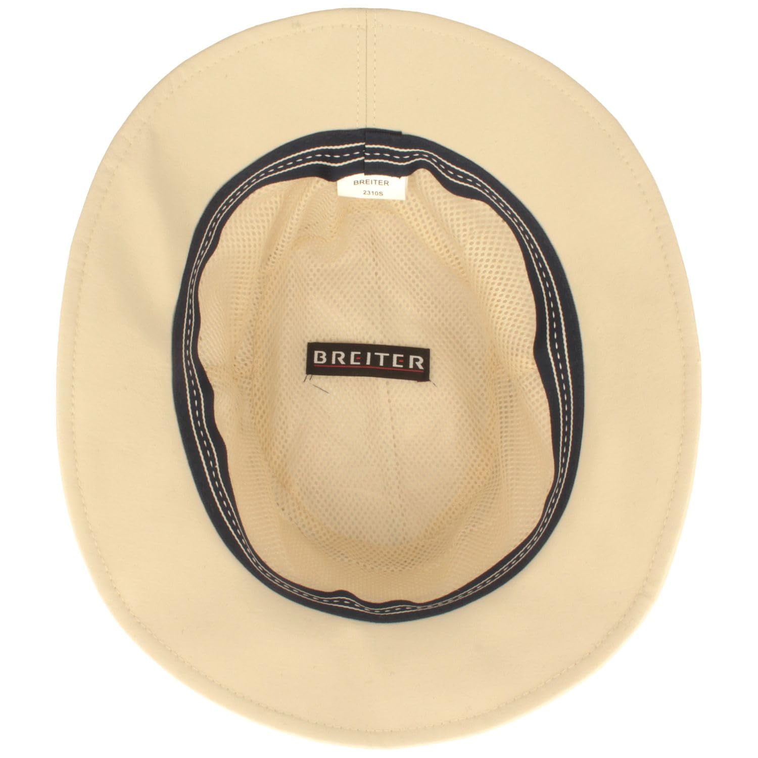Breiter Cappello da pescatore per esterni, impermeabile, protezione UV, antivento e impermeabile, beige 61, Beige, 61