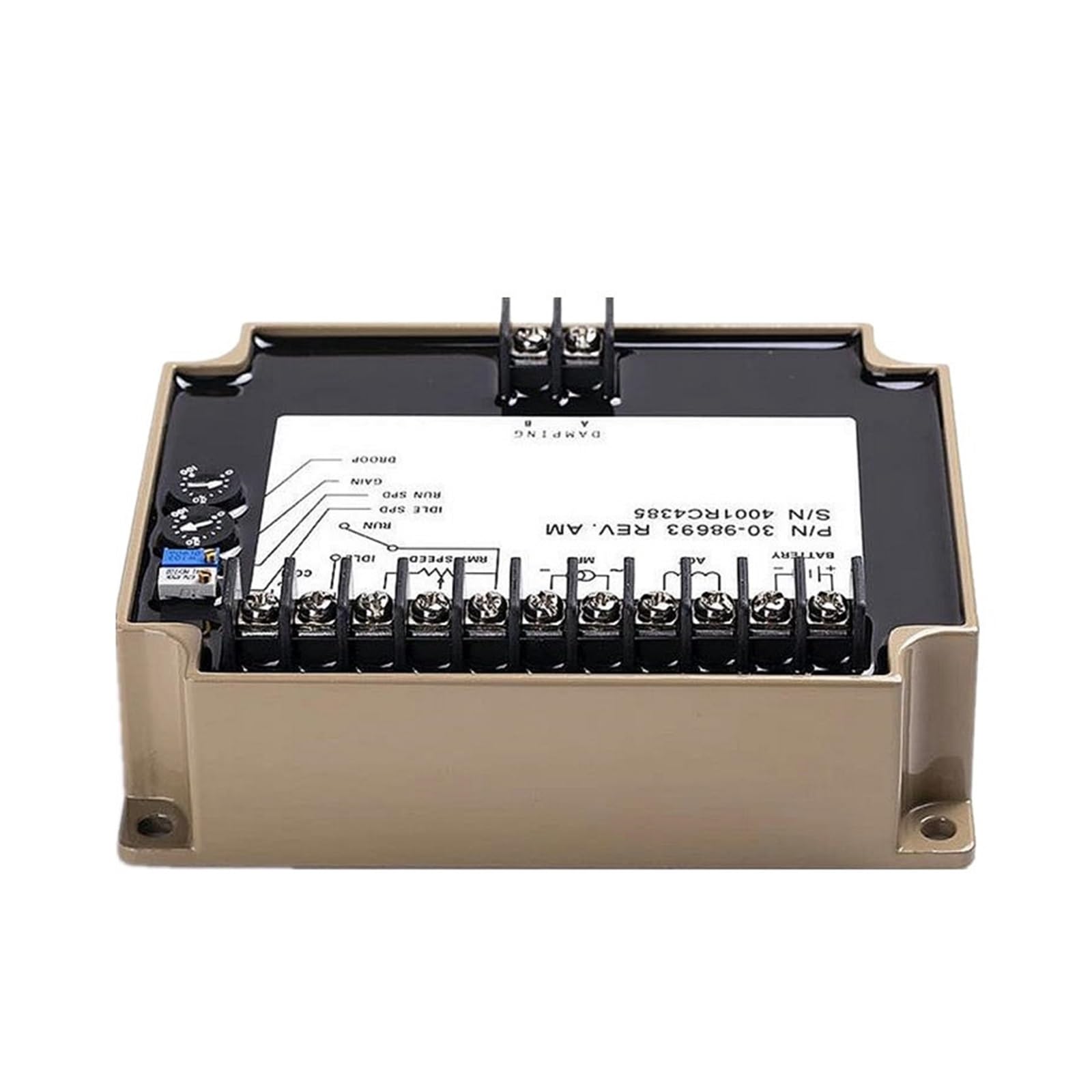 Generator Speed Control EFC 3098693 Gobernador Generador Electrónico Unidad Controladora de Velocidad del Motor