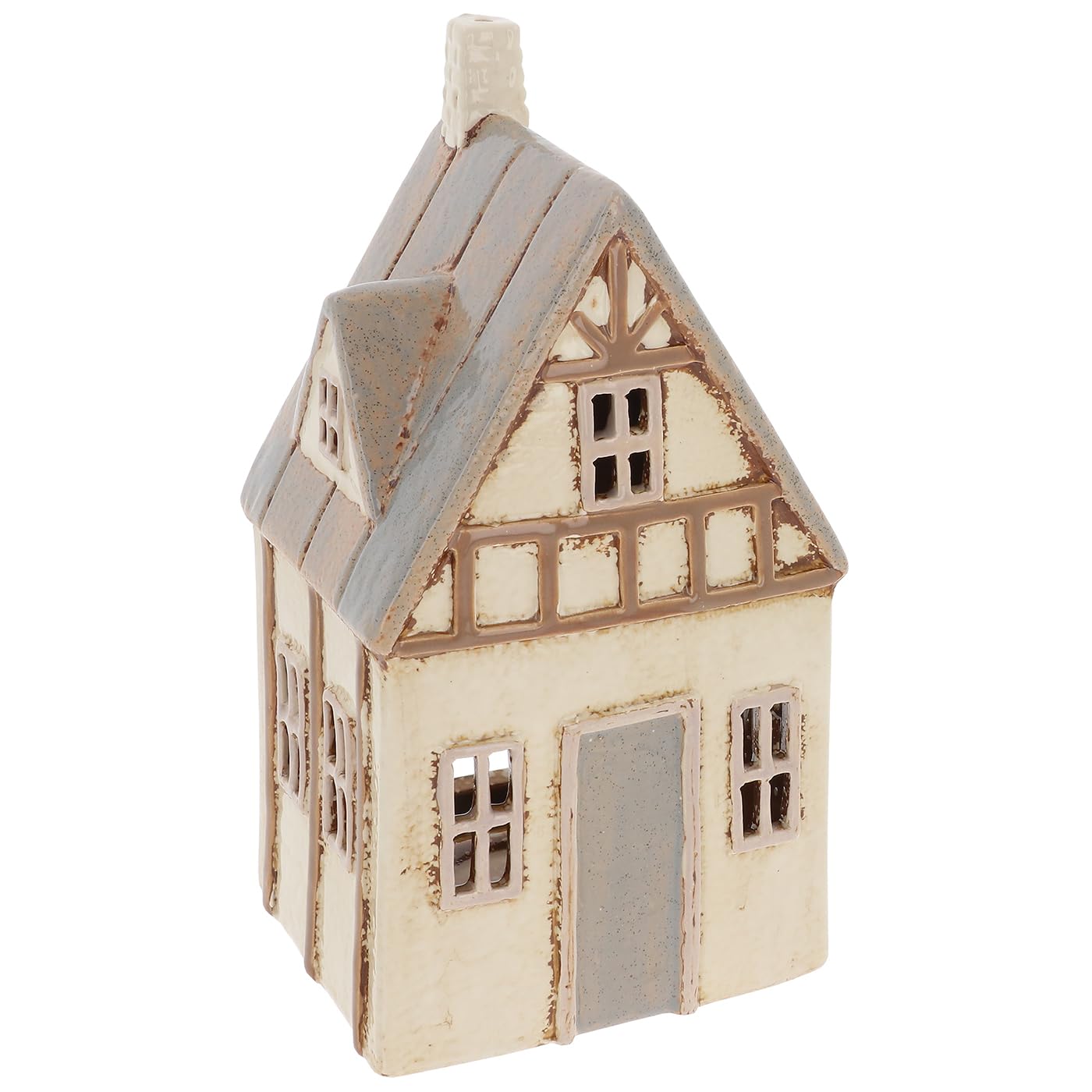 Village Pottery Tudor Garden House Tea Light Holder